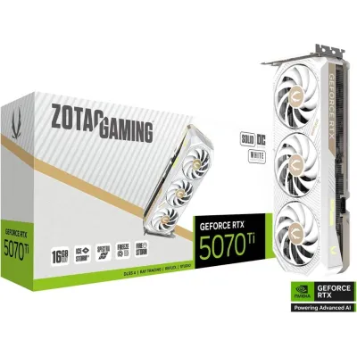 Zotac GAMING GeForce RTX 5070 Ti SOLID CORE OC White 16GB GDDR7 Zotac GAMING GeForce RTX 5070 Ti SOLID CORE OC White 16GB GDDR7
