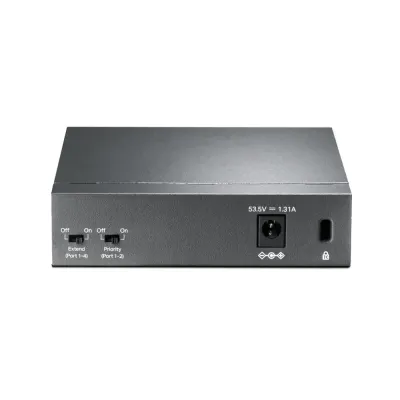 TP-Link TL-SF1005P Switch de Sobremesa 5 Puertos 10/100 Mbps PoE TP-Link TL-SF1005P Switch de Sobremesa 5 Puertos 10/100 Mbps PoE