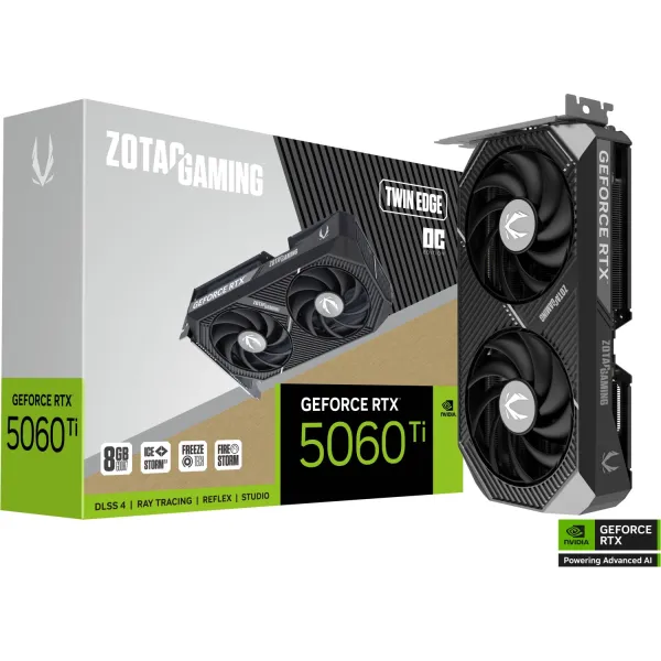 Zotac GAMING GeForce RTX 5060 Ti Twin Edge OC 8GB GDDR7
