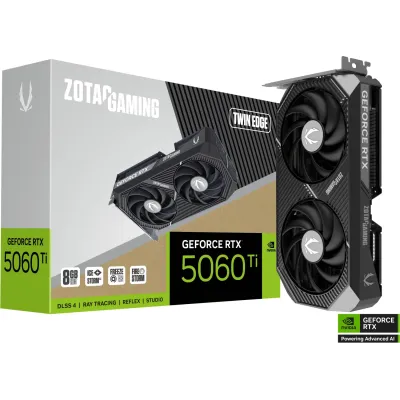 Zotac GAMING GeForce RTX 5060 Ti Twin Edge 8GB GDDR7 Zotac GAMING GeForce RTX 5060 Ti Twin Edge 8GB GDDR7