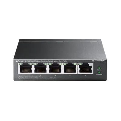 TP-Link TL-SF1005P Switch de Sobremesa 5 Puertos 10/100 Mbps PoE TP-Link TL-SF1005P Switch de Sobremesa 5 Puertos 10/100 Mbps PoE