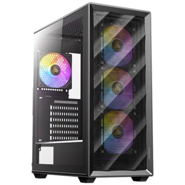 Caja Semitorre Atx Ax85 A-rgb Negro Antec