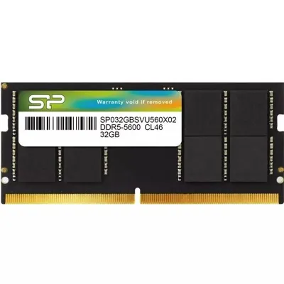Silicon Power 32GB DDR5 a 5600MHz CL46 1.1v - Memoria SODIMM Silicon Power 32GB DDR5 a 5600MHz CL46 1.1v - Memoria SODIMM