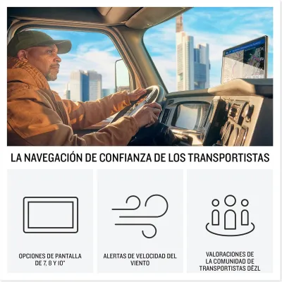 Garmin LGV820 GPS para Camiones 8" Trafico en tiempo real Mapas Garmin LGV820 GPS para Camiones 8" Trafico en tiempo real Mapas