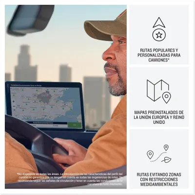 Garmin LGV820 GPS para Camiones 8" Trafico en tiempo real Mapas Garmin LGV820 GPS para Camiones 8" Trafico en tiempo real Mapas