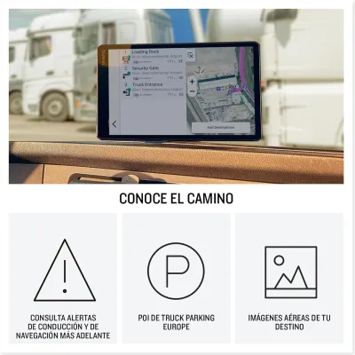 Garmin LGV820 GPS para Camiones 8" Trafico en tiempo real Mapas Garmin LGV820 GPS para Camiones 8" Trafico en tiempo real Mapas