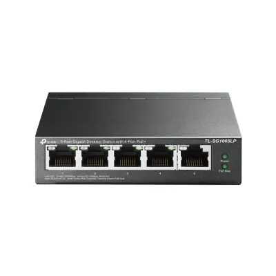 TP-Link TL-SG1005LP Switch 5 Puertos Gigabit con 4 Puertos PoE