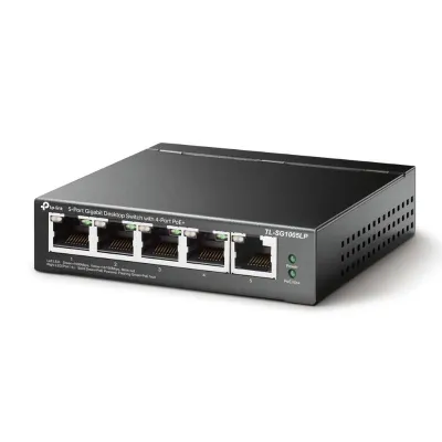 TP-Link TL-SG1005LP Switch 5 Puertos Gigabit con 4 Puertos PoE