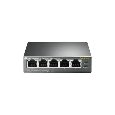 TP- Link TL-SG1005P Switch de Sobremesa 5 Puertos Gigabit con 4 TP- Link TL-SG1005P Switch de Sobremesa 5 Puertos Gigabit con 4
