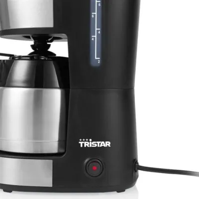 Cafetera de Goteo Tristar CM-1283/ 10 Tazas/ Negra y Plata