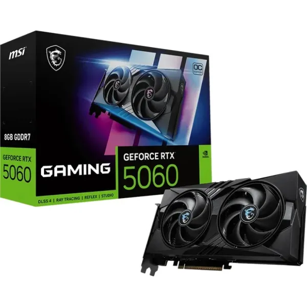 MSI Gaming GeForce RTX 5060 8GB OC GDDR7