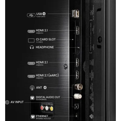 Hisense Serie E7 QLED TV 4K 50E77Q 50" UHD VIDAA WiFi, Smart