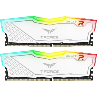 TeamGroup T-Force Delta RGB White KIT 16GB DDR4 a 3600MHz XMP TeamGroup T-Force Delta RGB White KIT 16GB DDR4 a 3600MHz XMP