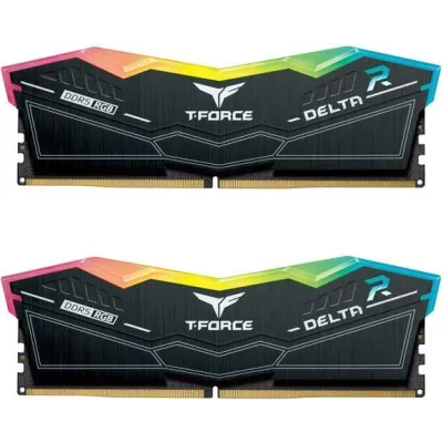 TeamGroup T-Force Delta RGB Black KIT 32GB DDR5 a 6000MHz XMP TeamGroup T-Force Delta RGB Black KIT 32GB DDR5 a 6000MHz XMP