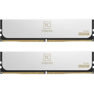 TeamGroup T-Create Expert White KIT 32GB DDR5 a 6000MHz XMP TeamGroup T-Create Expert White KIT 32GB DDR5 a 6000MHz XMP