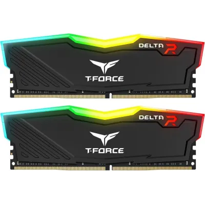 TeamGroup T-Force Delta RGB Black KIT 16GB DDR4 a 3600MHz XMP