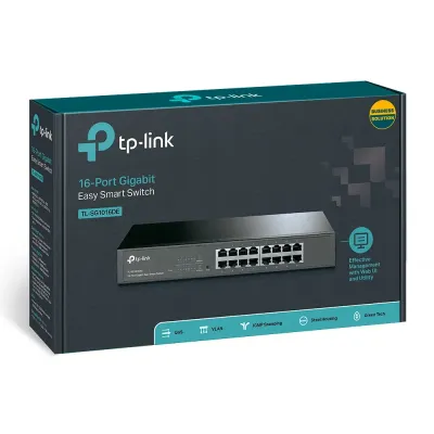 TP-LINK TL-SG1016DE Switch 16 Puertos Gigabit