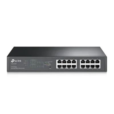 TP-Link TL-SG1016PE Switch Gestionado 16 Puertos Gigabit 8 TP-Link TL-SG1016PE Switch Gestionado 16 Puertos Gigabit 8
