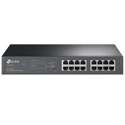 TP-Link TL-SG1016PE Switch Gestionado 16 Puertos Gigabit 8 TP-Link TL-SG1016PE Switch Gestionado 16 Puertos Gigabit 8