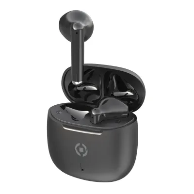 Celly BUZ2 Auriculares Bluetooth Negros con base de carga