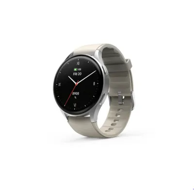 Hama 8900 Plata y Beig Reloj Smartwatch Pantalla táctil 1.32"