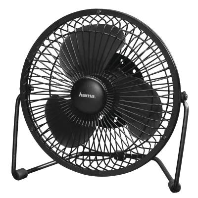 VENTILADOR DE SOBREMESA HAMA USB 15cm METALICO COLOR NEGRO VENTILADOR DE SOBREMESA HAMA USB 15cm METALICO COLOR NEGRO