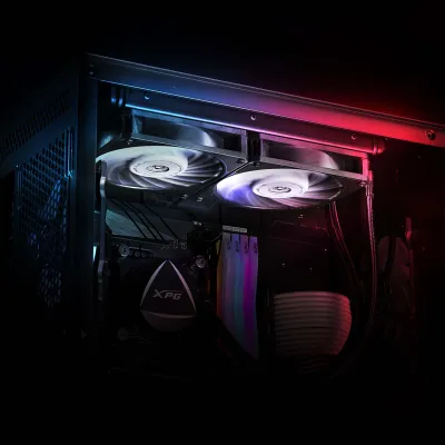 XPG VENTO PRO 120 PWM Ventilador adicional Ultra Silent 120mm XPG VENTO PRO 120 PWM Ventilador adicional Ultra Silent 120mm