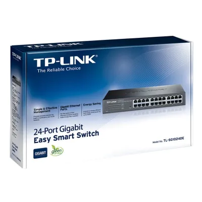 TP-Link TL-SG1024DE Switch 24 Puertos Gigabit TP-Link TL-SG1024DE Switch 24 Puertos Gigabit