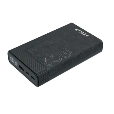 Celly Powerbank 65W 20000mAh Conector USB-C x2 +USB