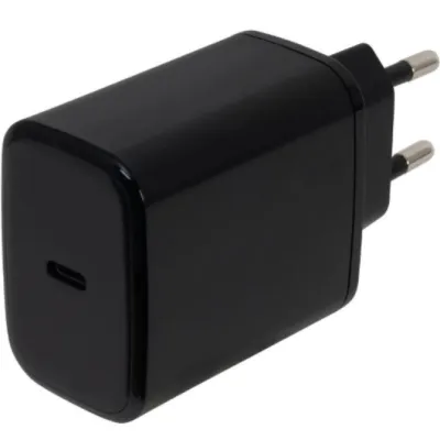 Cargador de Pared GaN Fonestar POWER-C-65/ 1xUSB Tipo-C/ 65W/