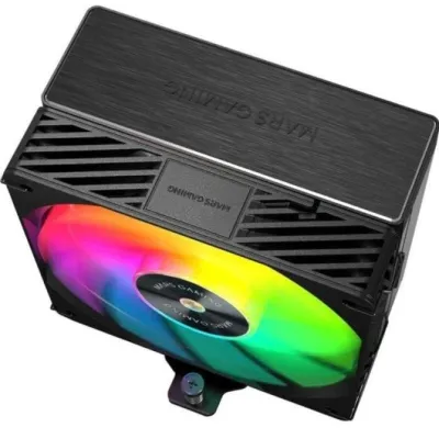 Mars Gaming MCPU-X5ARGB Disipador Negro CPU AMD/Intel de 120cm