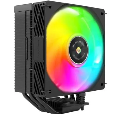 Mars Gaming MCPU-X5ARGB Disipador Negro CPU AMD/Intel de 120cm