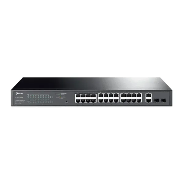 TP-Link TL-SG1428PE Switch 24 Puertos Gigabit PoE+ 10/100/1000 Mbps + 2 Puertos SFP