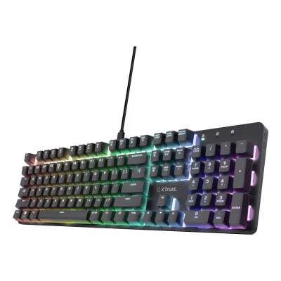 Trust GXT 871 Zora teclado Juego USB QWERTY Español Negro
