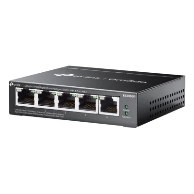 Tp-link es205gp switch 4xgb poe+ 1xgb 65w desktop Tp-link es205gp switch 4xgb poe+ 1xgb 65w desktop