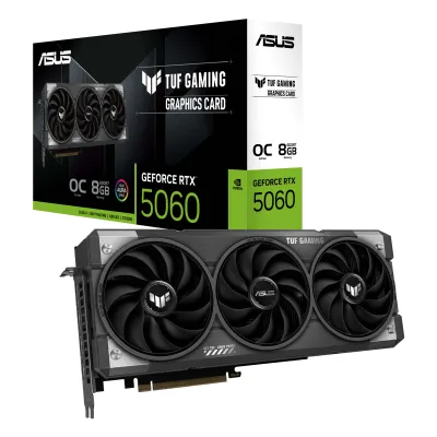 Asus TUF Gaming GeForce RTX 5060 OC Edition 8GB GDDR7 Asus TUF Gaming GeForce RTX 5060 OC Edition 8GB GDDR7
