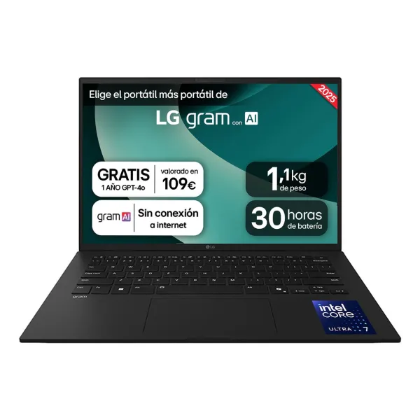 LG Gram 14ZD90T-G.AX78B Intel Core Ultra 7-255H 16GB 1TB 14" FreeDOS