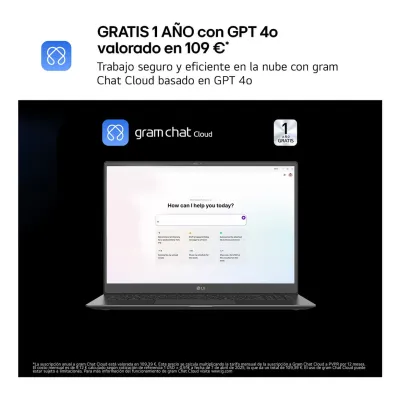 LG Gram 14ZD90T-G.AX78B Intel Core Ultra 7-255H 16GB 1TB 14"