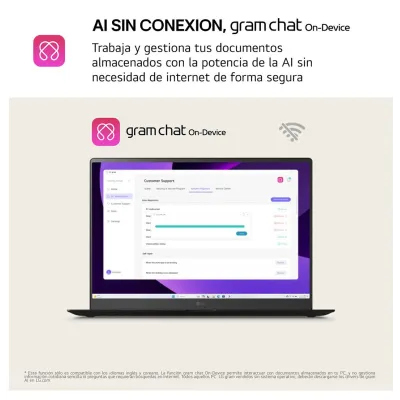 LG Gram 14ZD90T-G.AX78B Intel Core Ultra 7-255H 16GB 1TB 14"