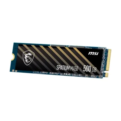 Msi ssd spatium m450 500gb pcie 4.0 nvme 3000 mb-s