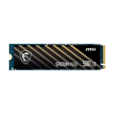 Msi ssd spatium m450 500gb pcie 4.0 nvme 3000 mb-s