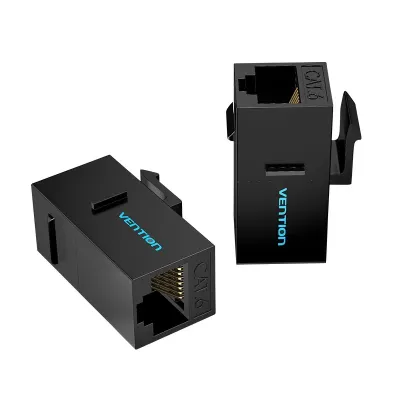Conector RJ45 Vention IPGB0 Cat6 UTP/ Negro Conector RJ45 Vention IPGB0 Cat6 UTP/ Negro