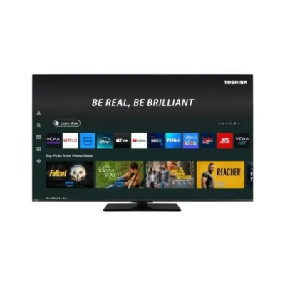 Toshiba tv 75" 75qv3f63dg uhd qled smart tv allm