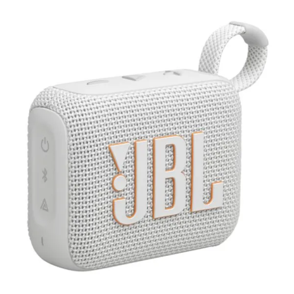 Altavoz con Bluetooth JBL GO 4/ 4.2W/ 1.0/ Blanco