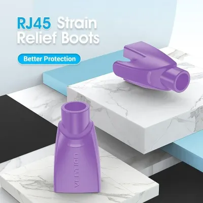 Funda Protectora RJ45 Vention IODV0-100/ 100 uds/ Morado Funda Protectora RJ45 Vention IODV0-100/ 100 uds/ Morado