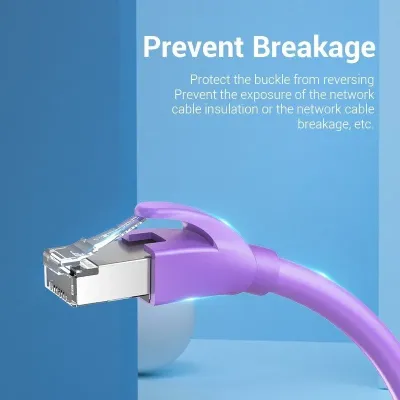 Funda Protectora RJ45 Vention IODV0-100/ 100 uds/ Morado Funda Protectora RJ45 Vention IODV0-100/ 100 uds/ Morado