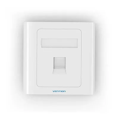 Placa de Pared Tipo 86 Vention IFAW0/ 1 Puerto RJ45 Placa de Pared Tipo 86 Vention IFAW0/ 1 Puerto RJ45