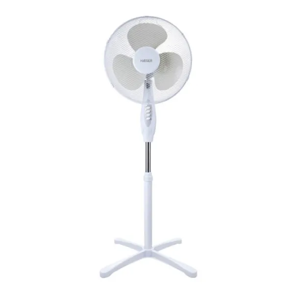 Ventilador De Pie Cross Wind Blanco Haeger