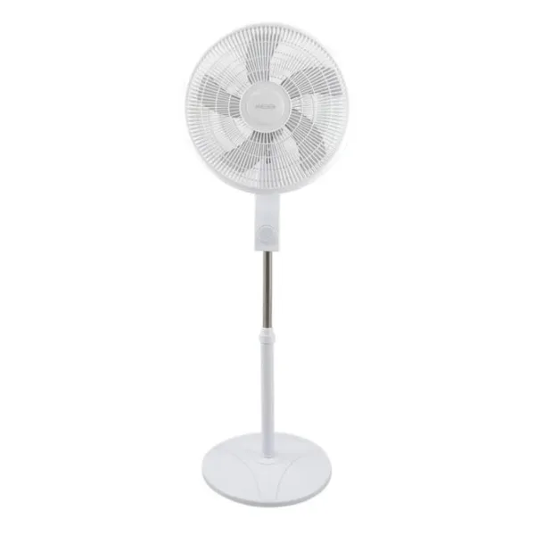 Ventilador De Pie Smoth Wind Blanco Haeger