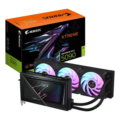 Gigabyte AORUS GeForce RTX 5090 Xtreme Waterforce 32GB GDDR7 Gigabyte AORUS GeForce RTX 5090 Xtreme Waterforce 32GB GDDR7
